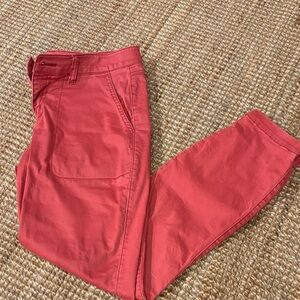 CAbi Women's Bold Red Skinny Jeans
